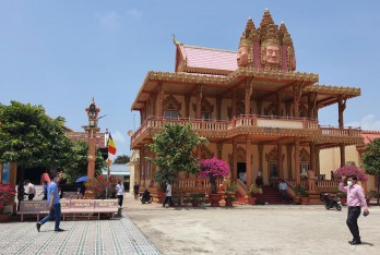 Chùa Xiêm Cán - Ngôi chùa với kiến trúc đặc biệt