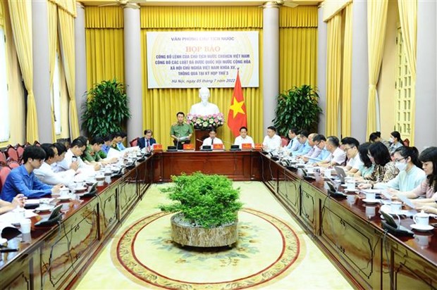 Công bố Lệnh của Chủ tịch nước về 5 luật vừa được Quốc hội thông qua