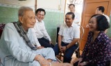 Trưởng ban Tổ chức Trung ương – Trương Thị Mai thăm Anh hùng Lực lượng vũ trang nhân dân Nguyễn Văn Chiểu