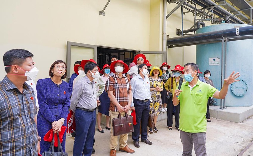 Đoàn công tác của Quốc hội khảo sát thực tế tại VWS