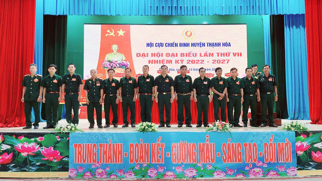 Ông Phạm Thanh Hồng tái đắc cử chức Chủ tịch Hội Cựu Chiến binh huyện Thạnh Hóa khóa VII, nhiệm kỳ 2022 - 2027