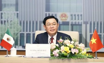 Top legislators of Vietnam, Mexico hold online talks Top legislators of Vietnam, Mexico hold online talks