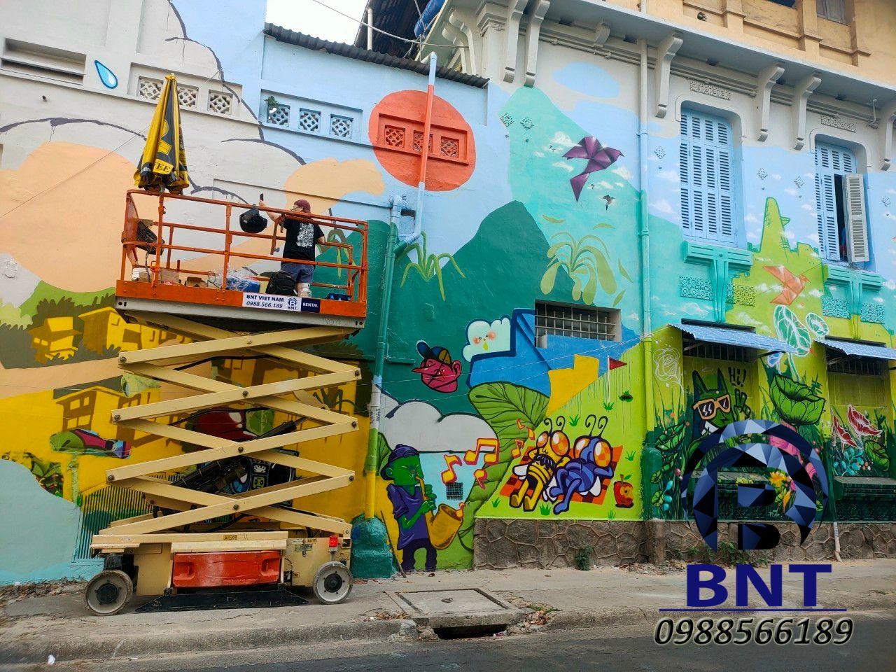 Đảm bảo thi công công trình được suôn sẻ bằng việc thuê xe nâng người từ đơn vị uy tín