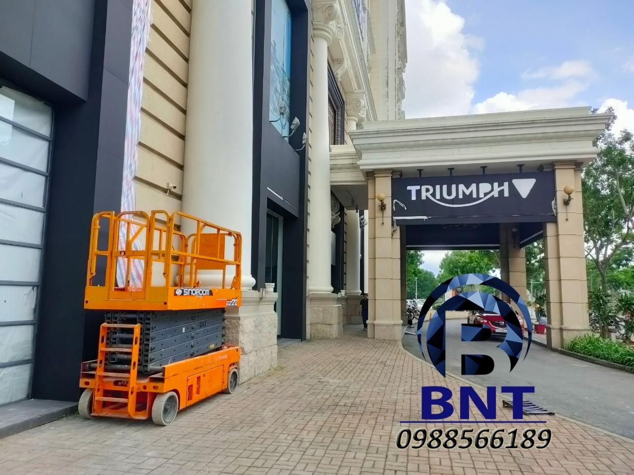 Đảm bảo thi công công trình được suôn sẻ bằng việc thuê xe nâng người từ đơn vị uy tín