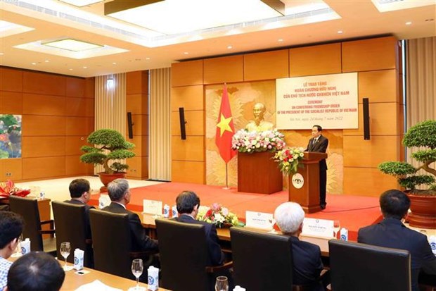 Friendship Order presented to former IPU Secretary General