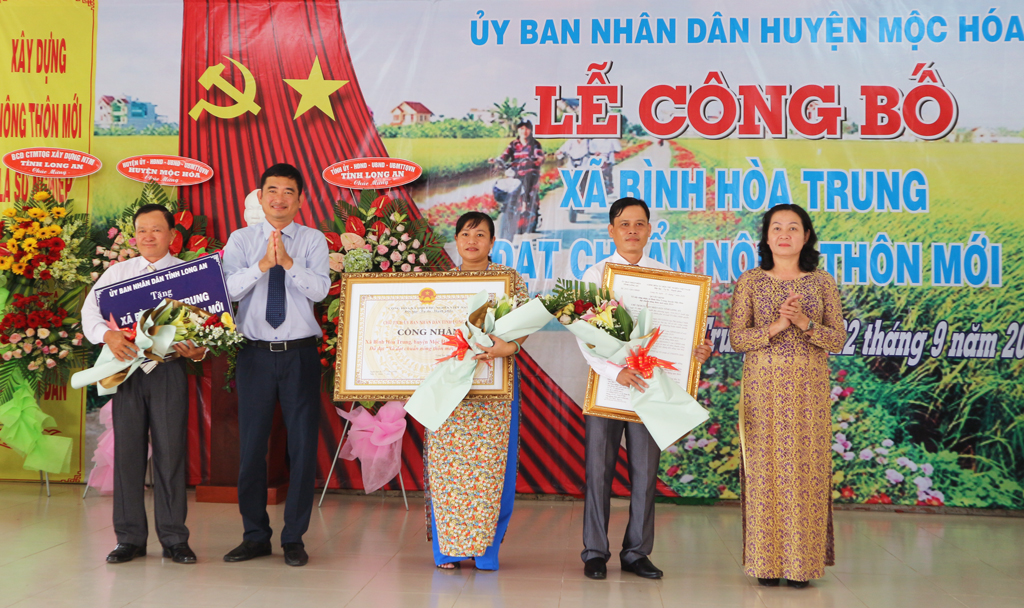 Dự kiến đến cuối năm 2022, Long An có 119 xã nông thôn mới  