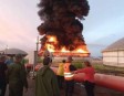 Sét đánh trúng kho dầu gây cháy lớn tại khu công nghiệp của Cuba