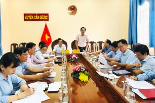 HĐND huyện Cần Giuộc giám sát chuyên đề về triển khai, thực hiện các công trình trọng điểm