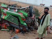 Tai nạn giao thông nghiêm trọng tại Pakistan, 40 người thương vong