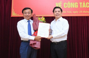 Công bố quyết định bổ nhiệm Thứ trưởng Bộ GTVT Nguyễn Danh Huy