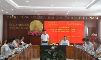 Sóc Trăng cần đề phòng các hiện tượng thiên tai cực đoan, sạt lở đất