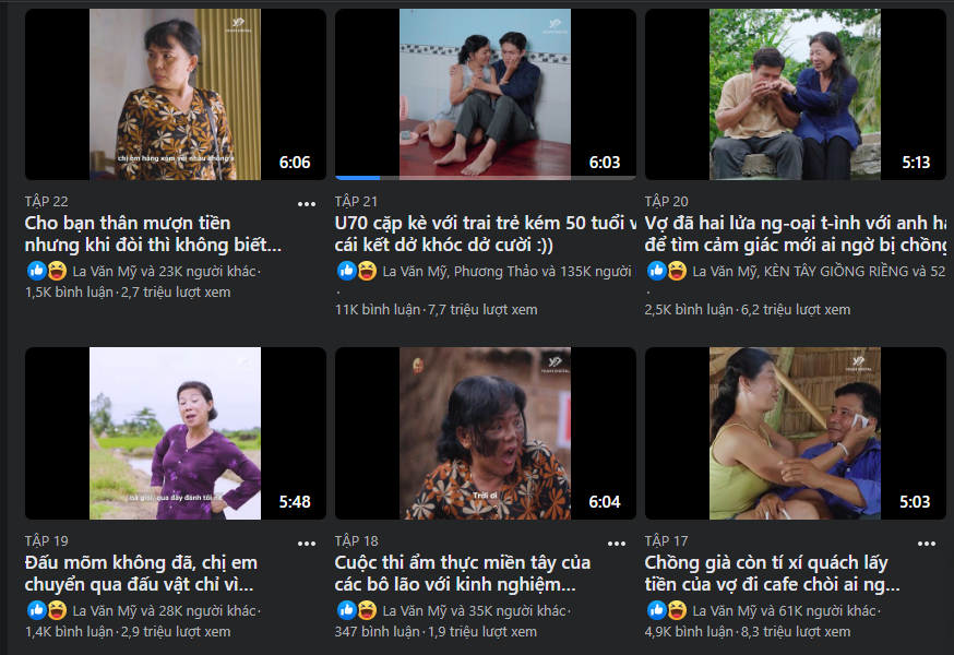 'Ba Khía' - Màu sắc bình dân khác biệt giữa những series phim ngắn trên mạng xã hội