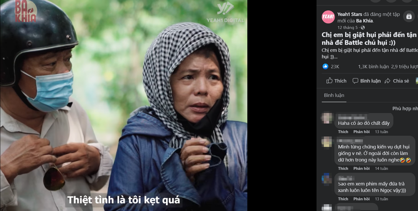 'Ba Khía' - Màu sắc bình dân khác biệt giữa những series phim ngắn trên mạng xã hội