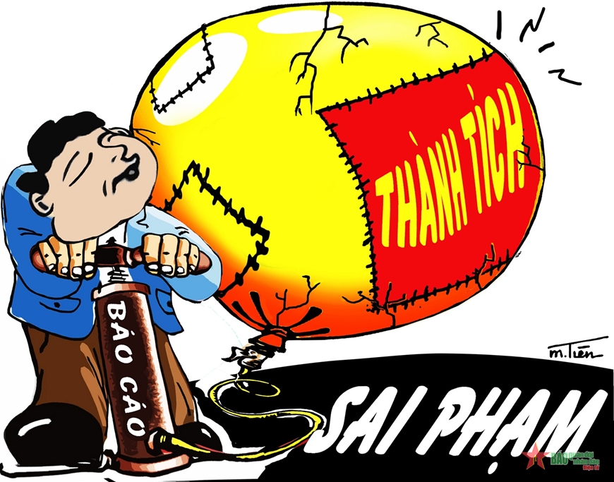 'Tô hồng' báo cáo, giấu giếm khuyết điểm - Căn bệnh nghiêm trọng, mối nguy khôn lường (Bài 2)