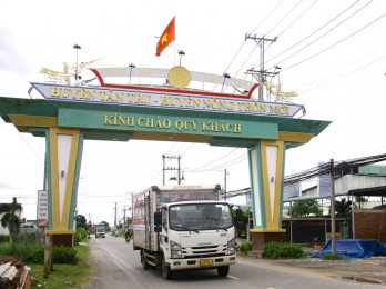 Tân Trụ 'về đích' nông thôn mới