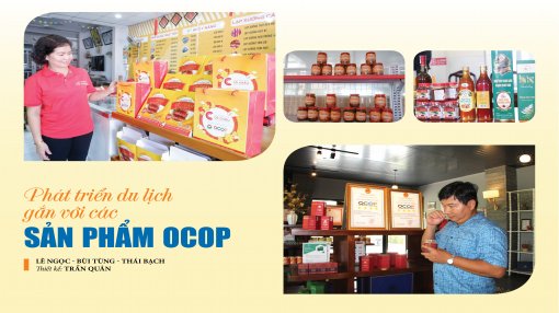 Phát triển du lịch gắn với các sản phẩm OCOP