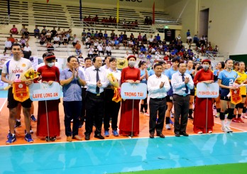 Khai mạc giải bóng chuyền chào mừng Tuần Văn hóa - Du lịch tỉnh năm 2022