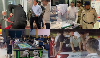 Campuchia truy quét các tụ điểm cờ bạc ở Phnom Penh, bắt 52 người