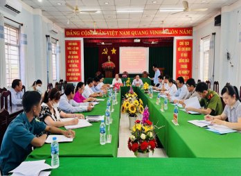 Ủy ban Kiểm tra Huyện ủy Tân Thạnh: Tăng cường kiểm tra, giám sát đối với tổ chức Đảng và đảng viên