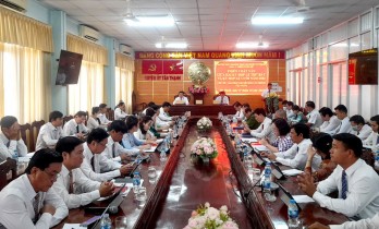 HĐND huyện Tân Thạnh khóa X tổ chức Phiên chất vấn giữa 2 kỳ họp