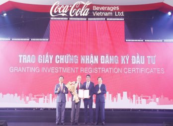 Long An: Coca-Cola Việt Nam khởi công xây dựng nhà máy 136 triệu USD