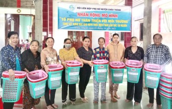 Châu Thành triển khai đồng bộ mô hình Phân loại rác tại nguồn