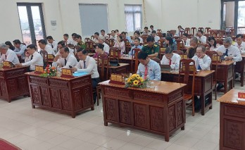 HĐND huyện Châu Thành khóa XII tổ chức Kỳ họp thứ 8