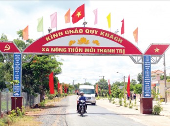 Thị xã Kiến Tường 'trái ngọt' sau 10 năm xây dựng nông thôn mới Thị xã Kiến Tường 'trái ngọt' sau 10 năm xây dựng nông thôn mới