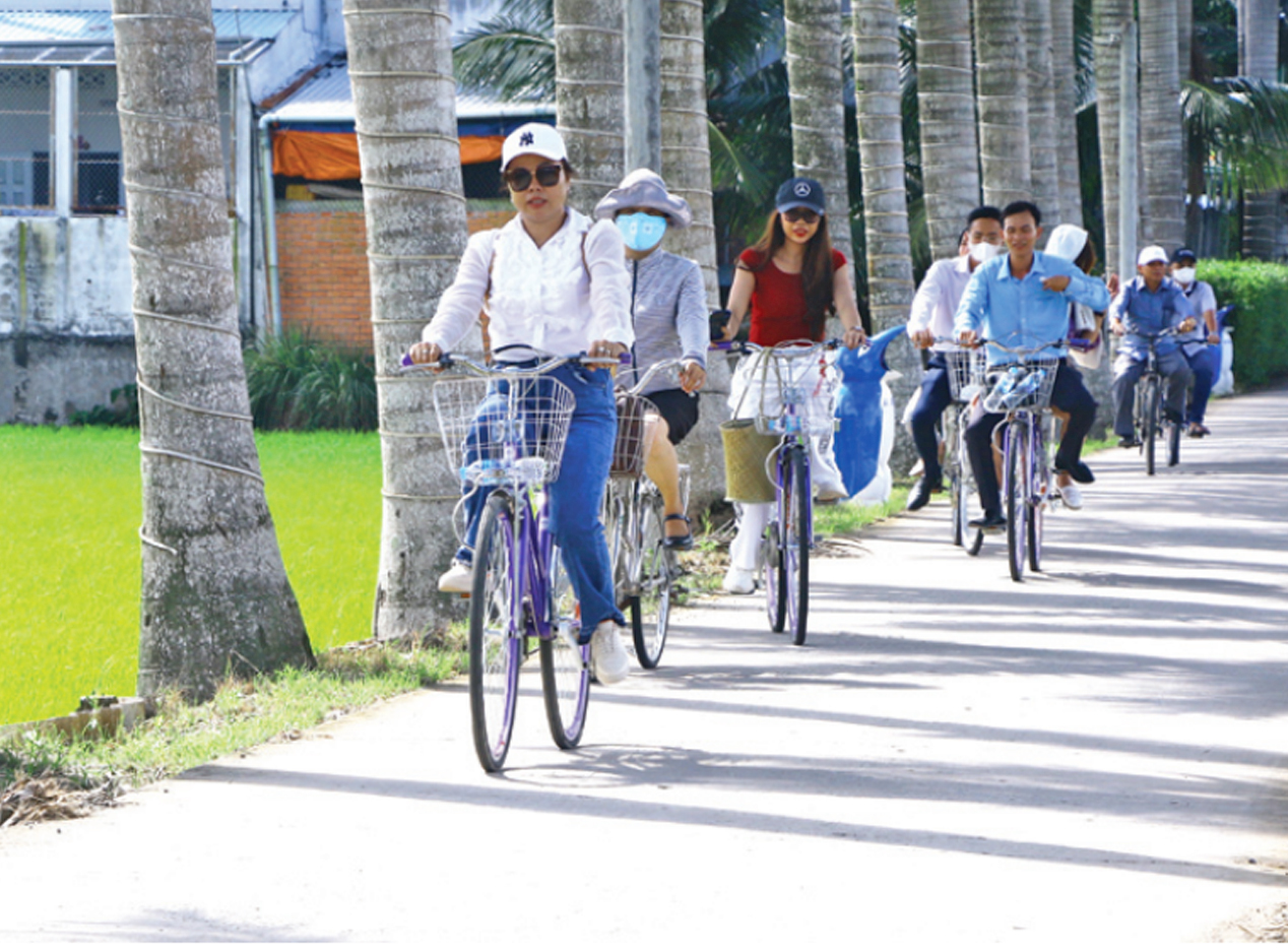 Đổi thay trên huyện nông thôn mới Tân Trụ