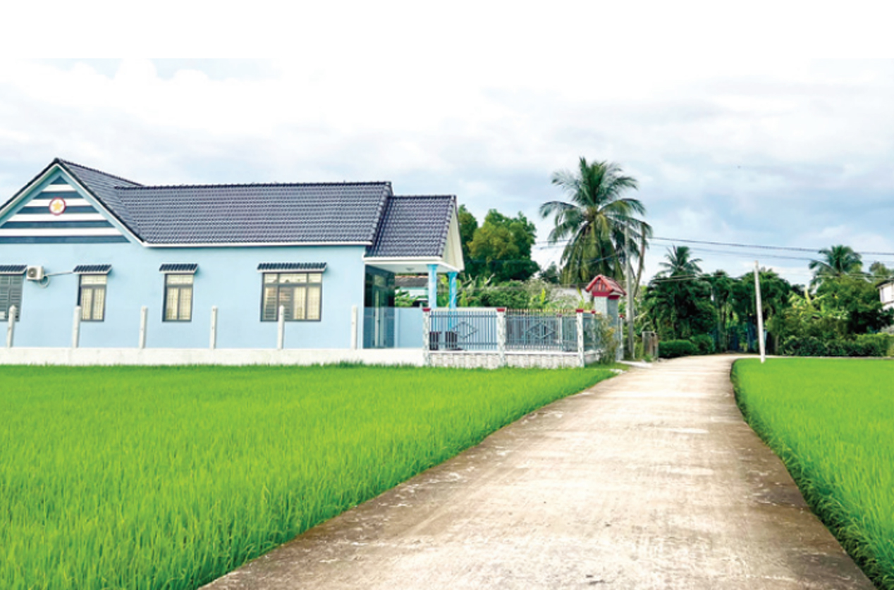 Đổi thay trên huyện nông thôn mới Tân Trụ