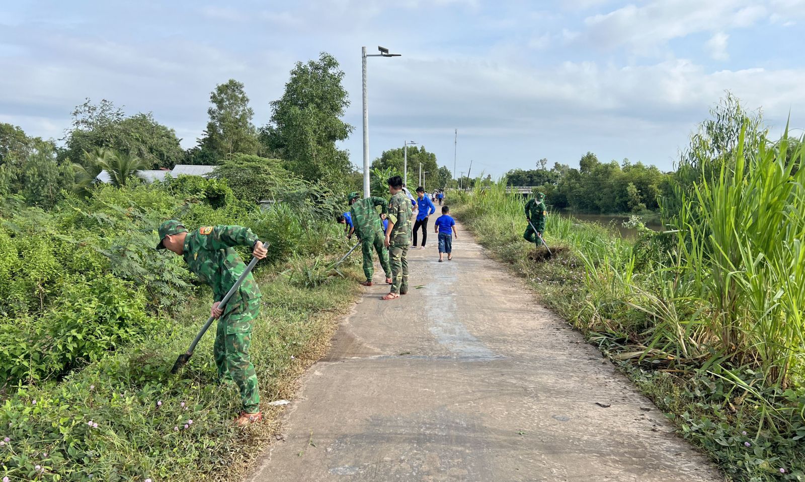 Đồn Biên phòng Thạnh Trị: Đồng hành cùng sự phát triển của địa phương