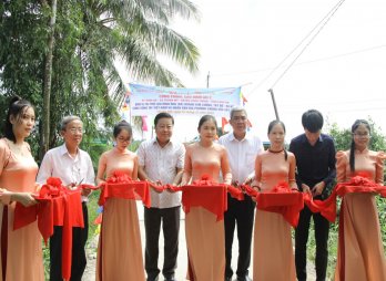 Châu Thành khánh thành 3 cầu giao thông nông thôn hơn 1 tỉ đồng