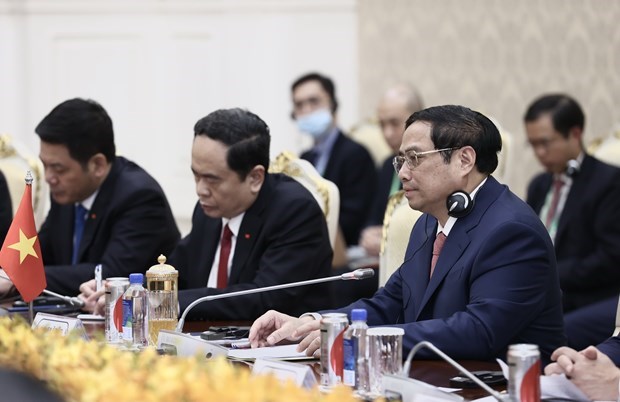 Việt Nam-Campuchia phát triển hơn nữa quan hệ láng giềng tốt đẹp