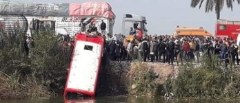 Ai Cập: Xe buýt rơi xuống kênh, ít nhất 19 người thiệt mạng