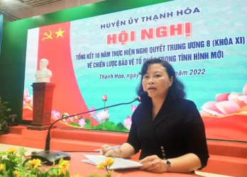 Thạnh Hóa tổng kết 10 năm thực hiện Nghị quyết Trung ương 8 (khóa XI) Thạnh Hóa tổng kết 10 năm thực hiện Nghị quyết Trung ương 8 (khóa XI)