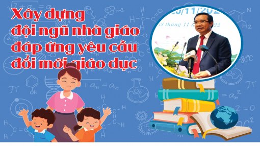 Xây dựng đội ngũ nhà giáo đáp ứng yêu cầu đổi mới giáo dục