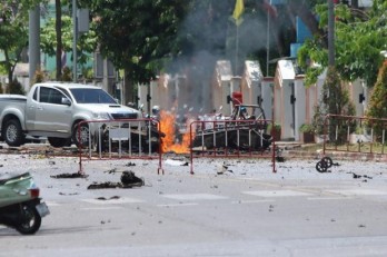 Thái Lan: Đánh bom tại đồn cảnh sát gây thương vong