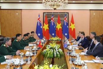 Việt Nam và Australia tăng cường hợp tác quốc phòng