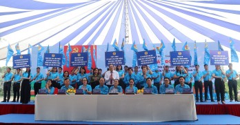 Liên đoàn Lao động tỉnh Long An phát động các phong trào thi đua yêu nước