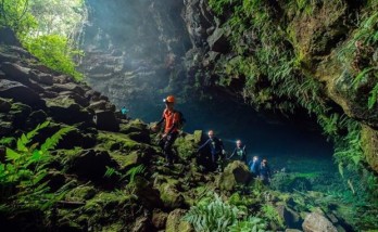 New passages found in Krong No volcanic cave system