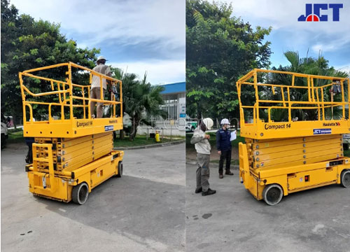 Dịch vụ cho thuê xe nâng người nở rộ tại Long An