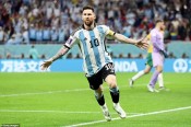 Messi tỏa sáng giúp Argentina đánh bại Australia giành vé vào tứ kết