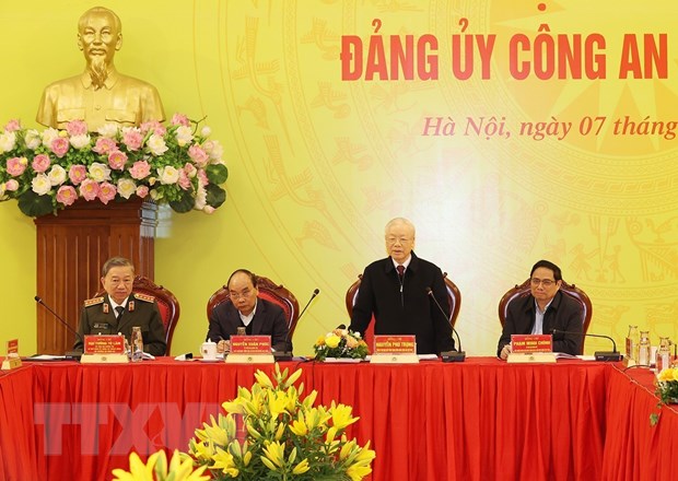 Xây dựng lực lượng công an có bản lĩnh và tuyệt đối trung thành