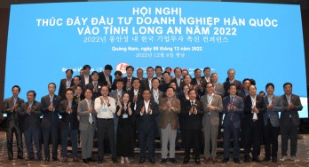 Thúc đẩy đầu tư doanh nghiệp Hàn Quốc vào tỉnh Long An năm 2022