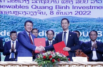 Vietnamese company eyes developing wind farm in Laos Vietnamese company eyes developing wind farm in Laos