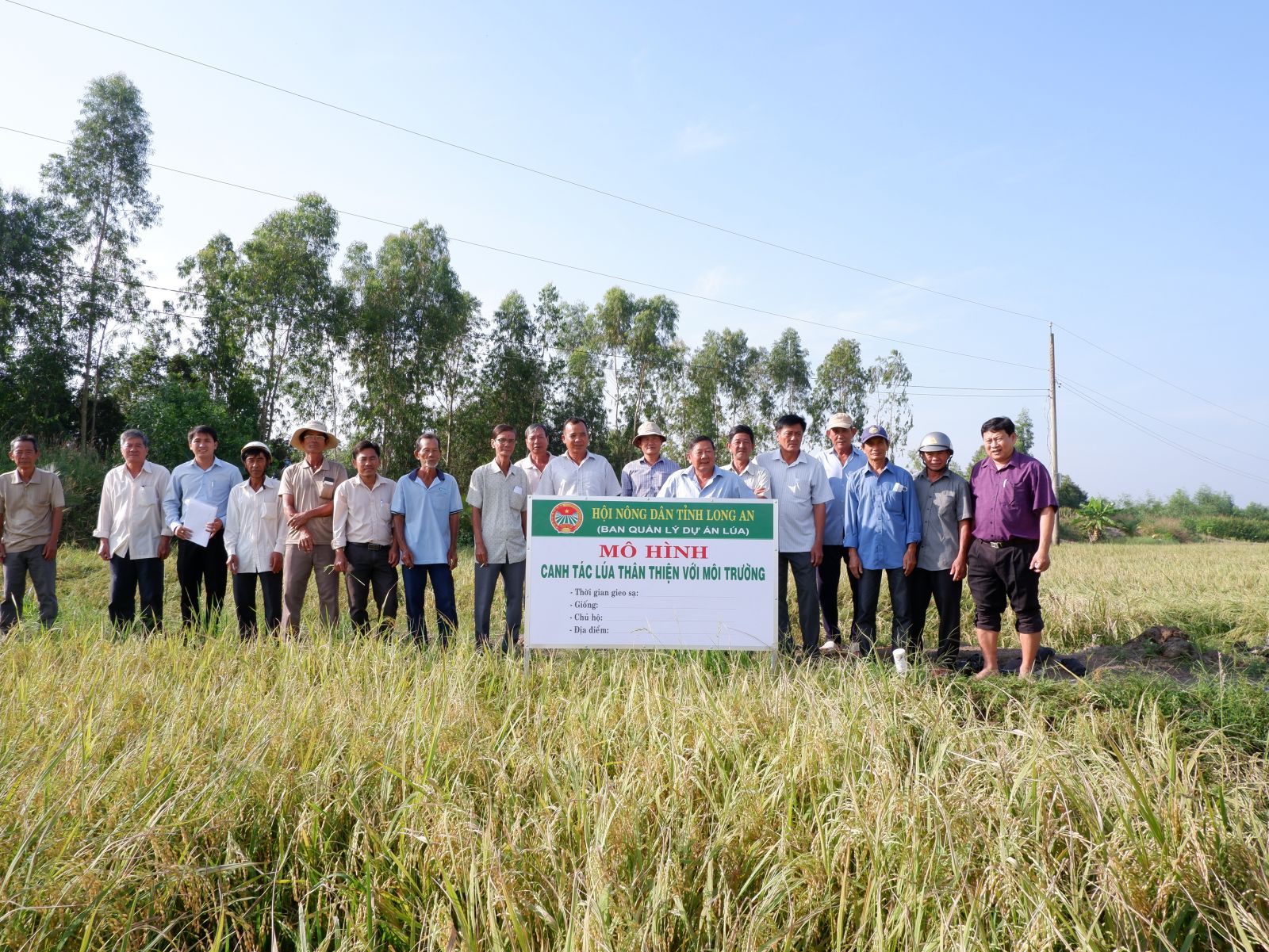 Hội thảo Đầu bờ phương pháp canh tác lúa thân thiện với môi trường