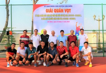 Giao lưu quần vợt kỷ niệm 78 năm Ngày thành lập Quân đội nhân dân Việt Nam