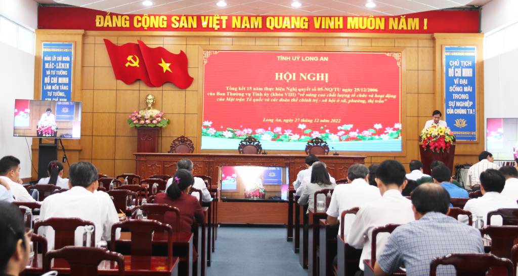 Tăng cường công tác lãnh đạo của Đảng đối với hoạt động Mặt trận Tổ quốc và các đoàn thể chính trị - xã hội