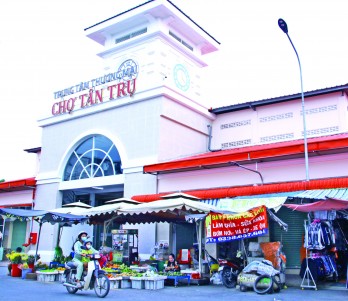 Tân Trụ tập trung phát triển công nghiệp, đô thị, thương mại - dịch vụ