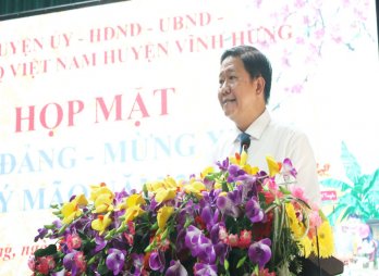 Vĩnh Hưng tổ chức Họp mặt mừng Đảng, mừng Xuân Quý Mão năm 2023